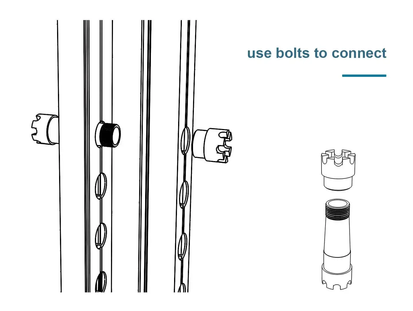 LT-LTFS-11 Hollow Bolt