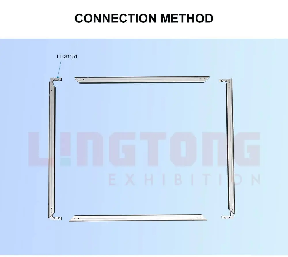 LTFS40-977x2400 Fast System Fast Wall Frame 40mm
