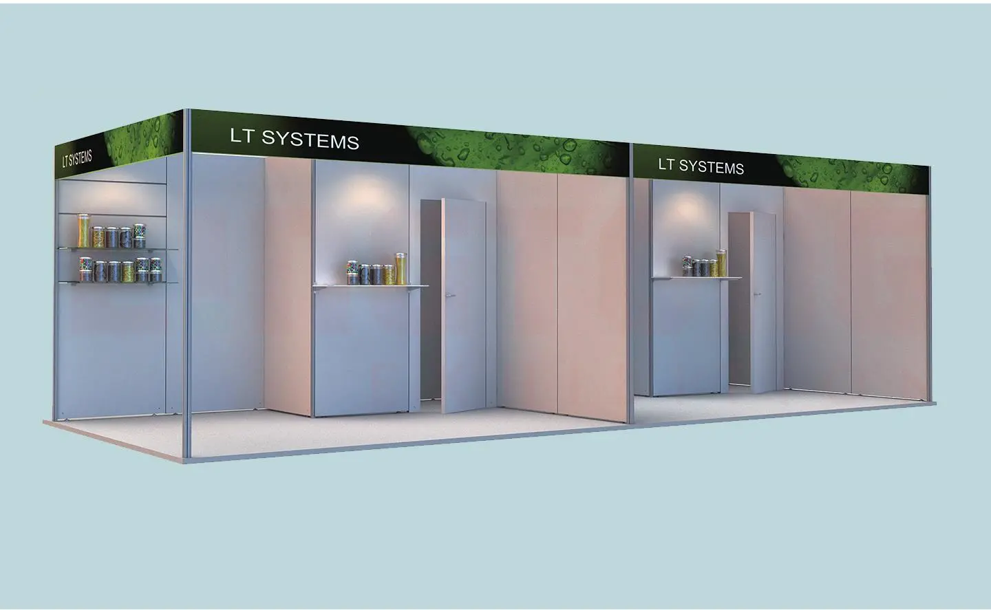 LT-WB261-06 Standard Extrusion Connecting Post For 4.3mm Groove Profile