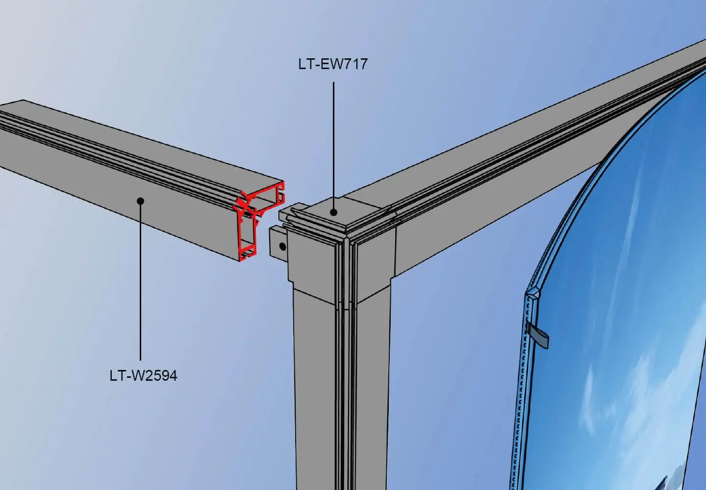 LT-EW717 Knuckle Joint