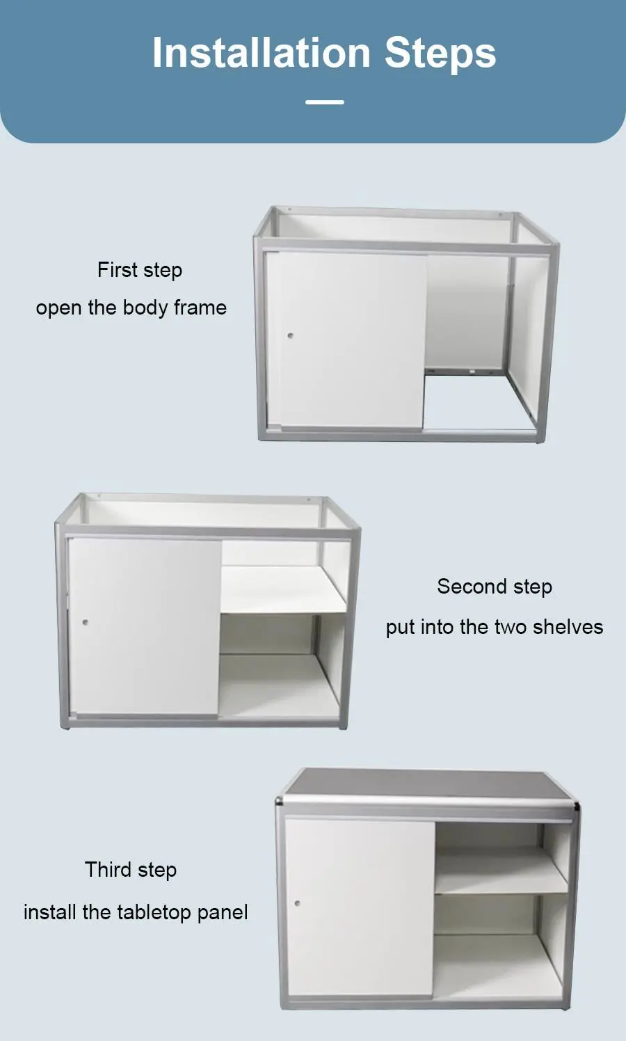 LT-ZX17 Folding Lockable Cabinet