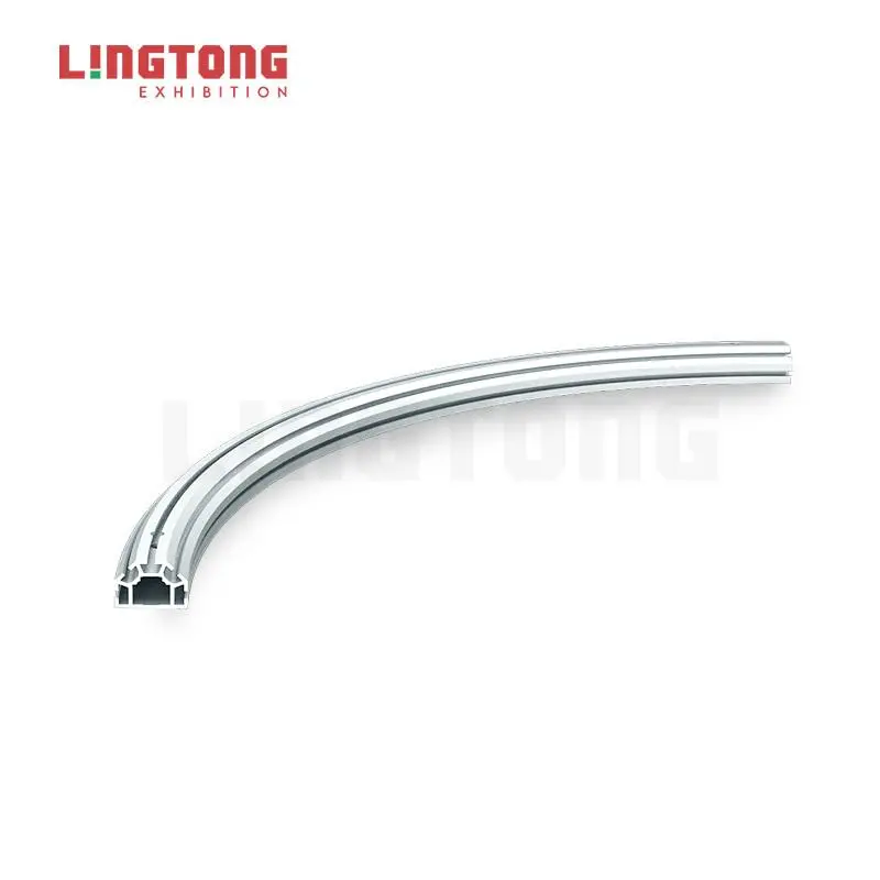 LT-S201-4Y2800 Aluminum Extrusion Cur ved Quar ter Circle