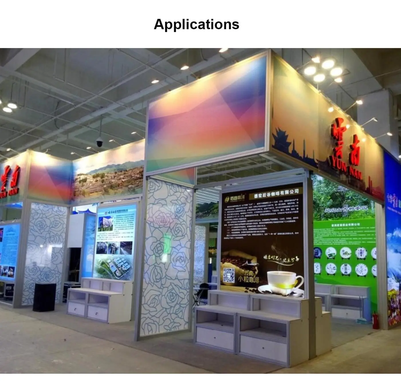 LT-M603 Square Extrusion/120mm For Exhibition Stand