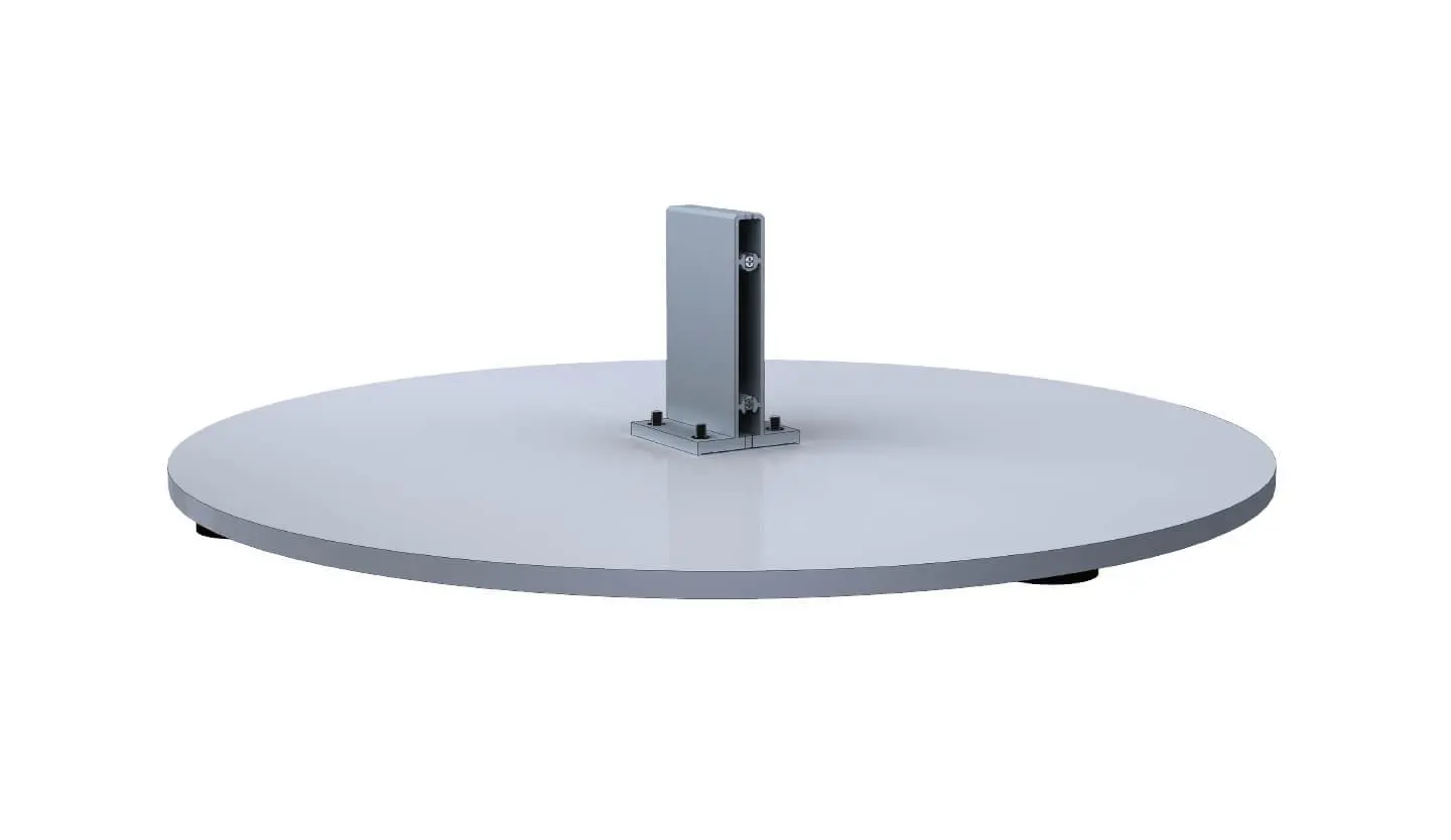 Steel Round Base