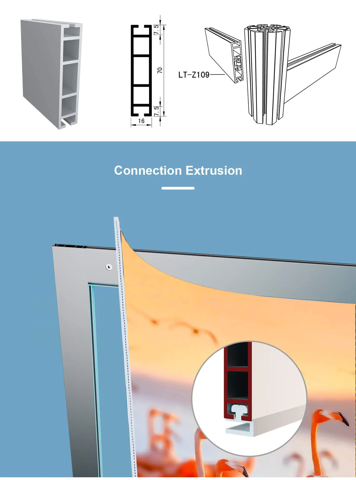 LT-Z109 Beam Extrusion/70mm
