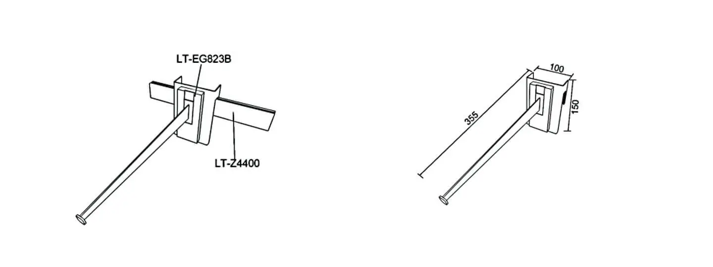 LT-EG823B Megnetic Hook