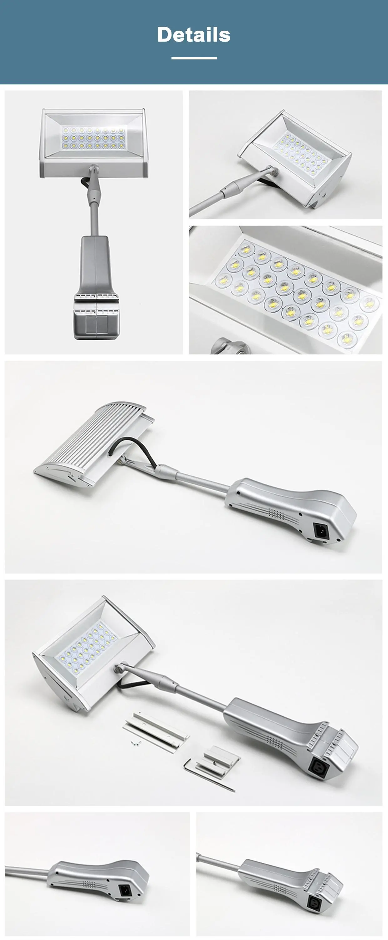 LT-DG876 50W LED Flood Light with Arm