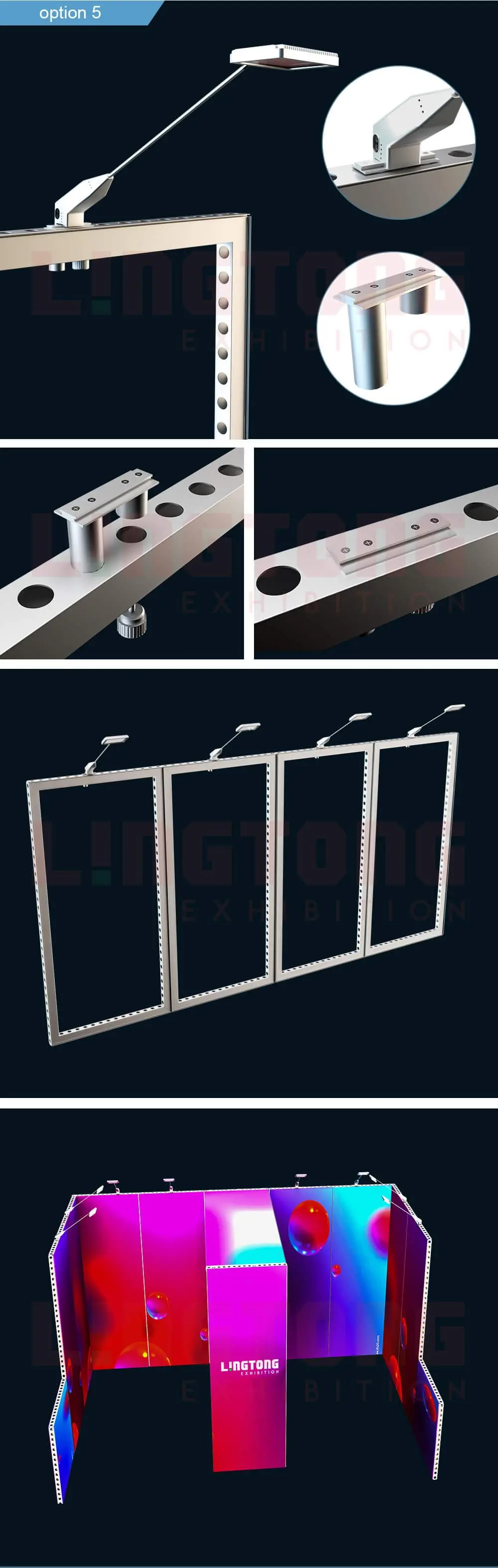 LT-DG520 Led lamp with sockets (transformer built in)