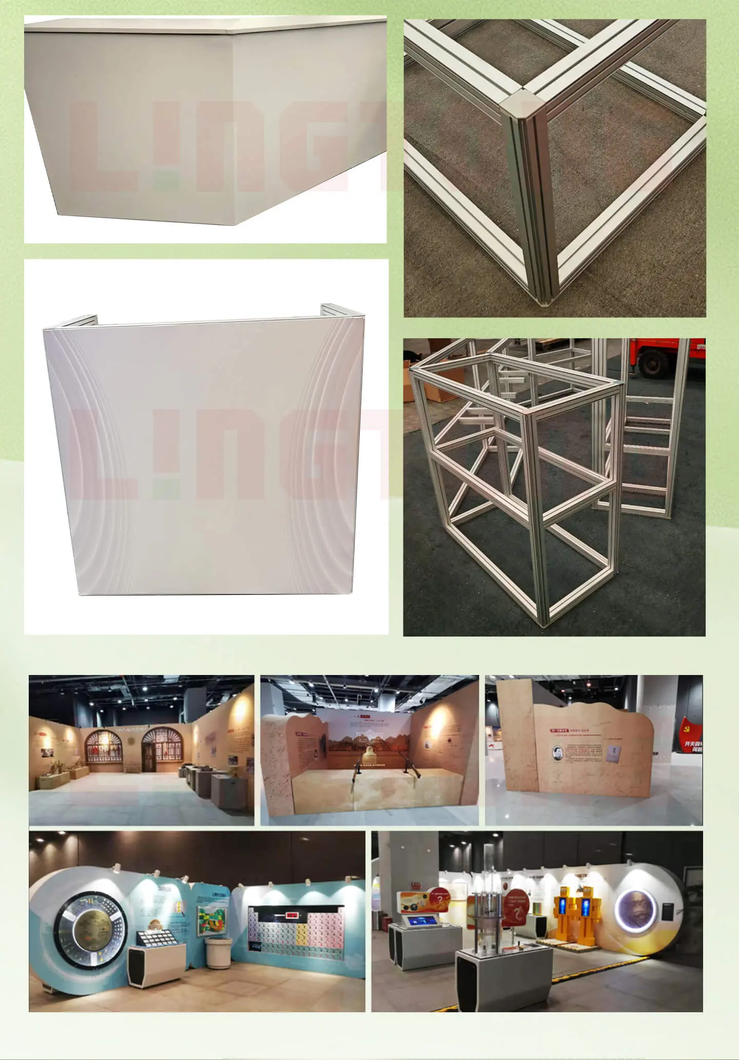 LT-M544 Square SEG Fabric Extrusion /40mm