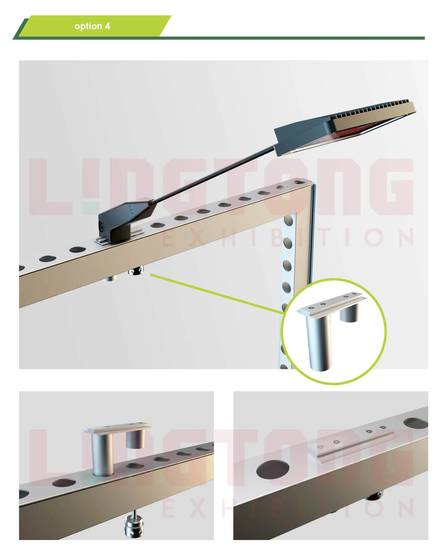 LT-DG434-LT-DG435-LED ARM LIGHTS SPOT LIGHTS LIGHTS CHANGEABLE SWITCHABLE 30W AND 50W