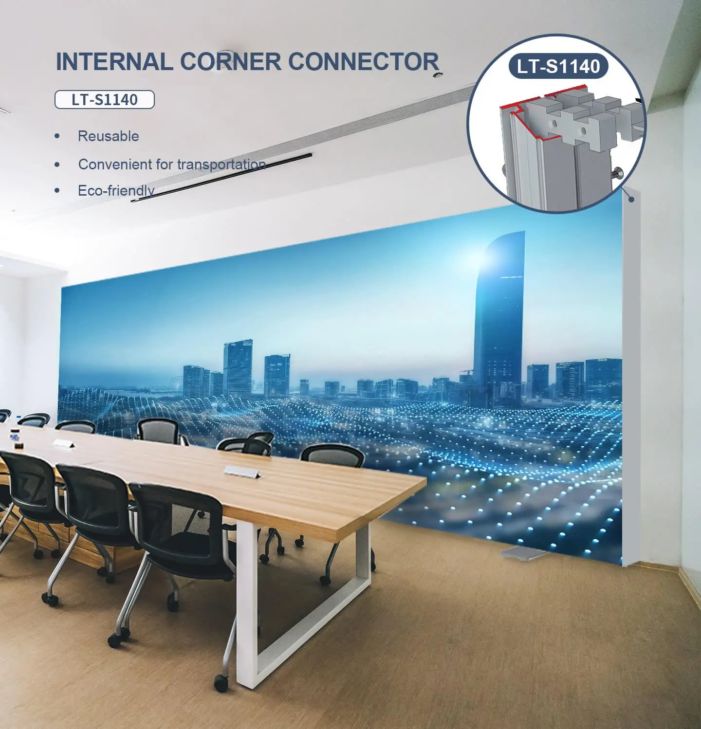 LT-S1140 Internal Corner Connector