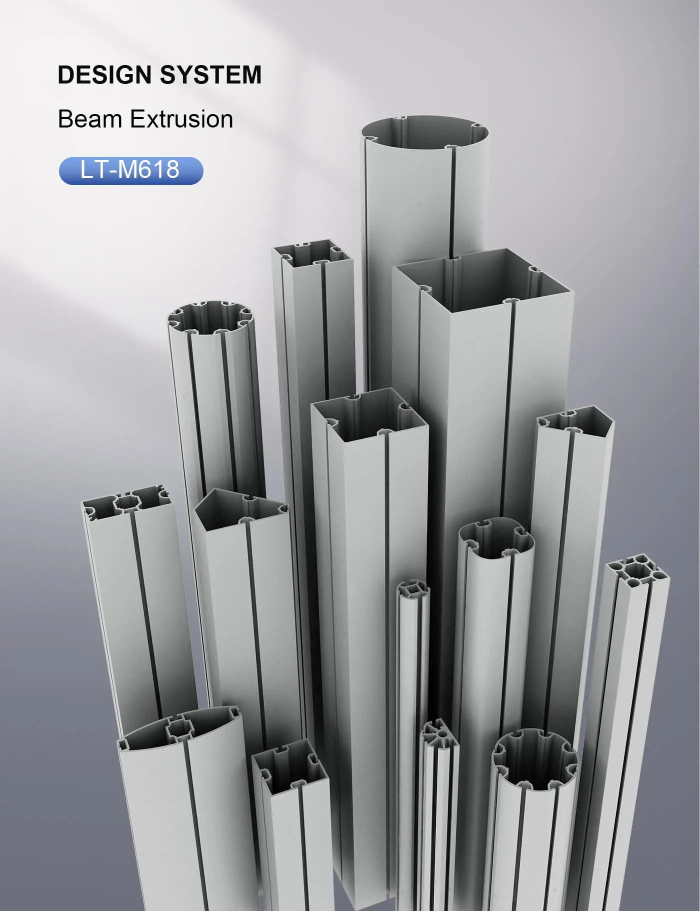 LT-M618 Connecting Extrusion 45°/60mm For Booth Design
