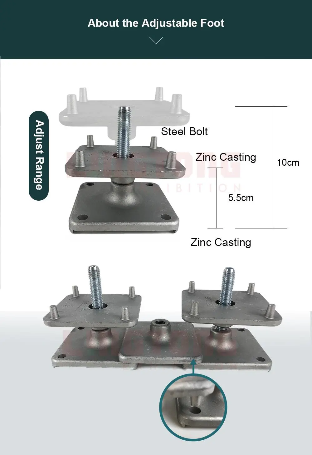 LT-MPL3  Wooden Panel For Adjustable Rised Foot Floor System