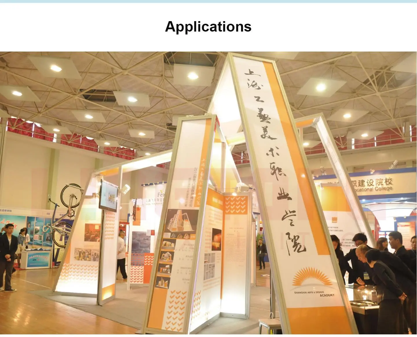 LT-W2564P Connection Extrusion for Fixing SEG Fabric