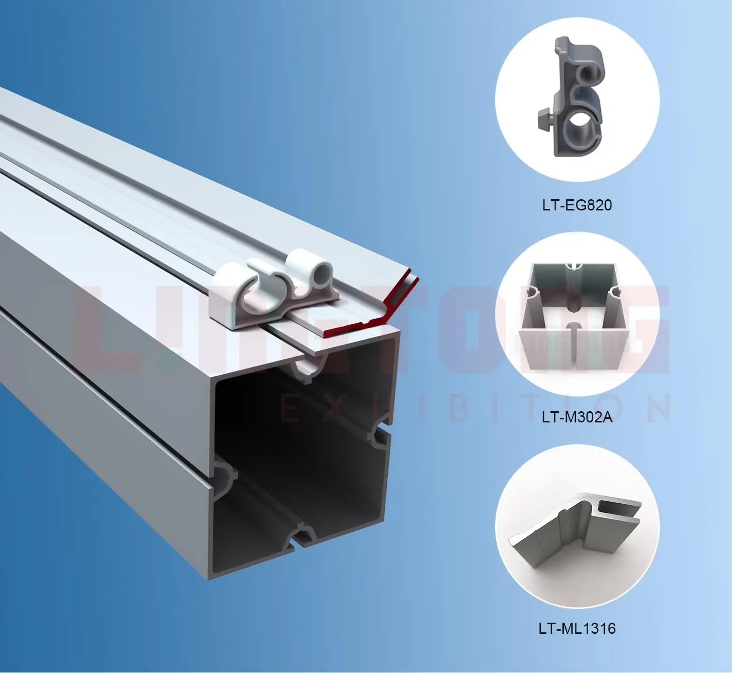 LT-ML1316 45° Single Side Fabric Extrusion Fixing the SEG Fabric