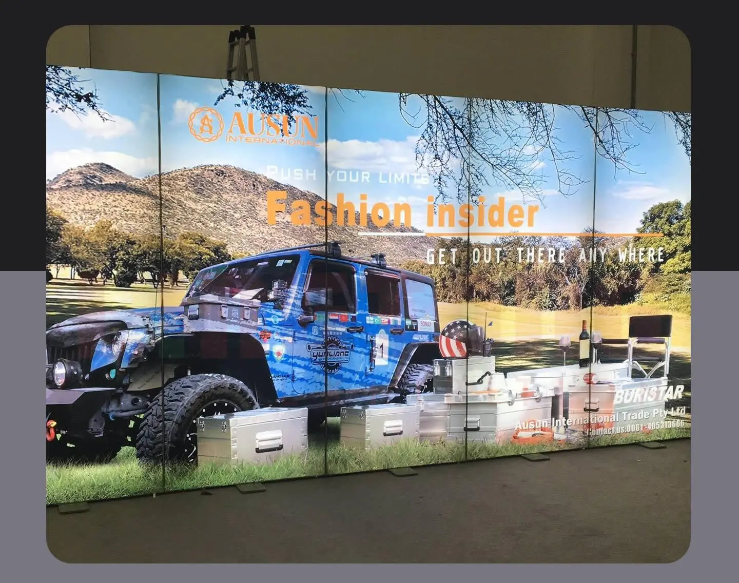 LT-W3011 Fabric Extrusion/80mm for Single Side Lightbox