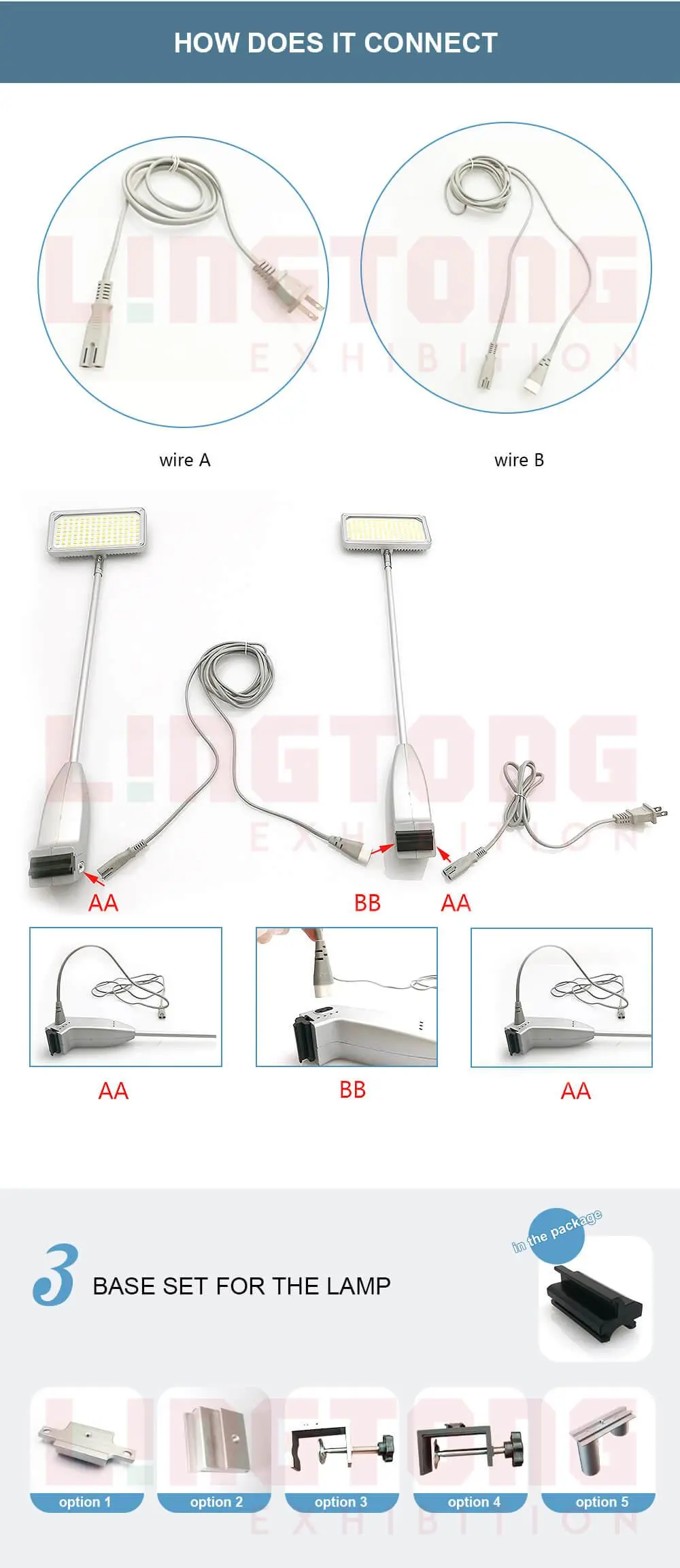 LT-DG521 Led lamp with sockets (transformer built in)